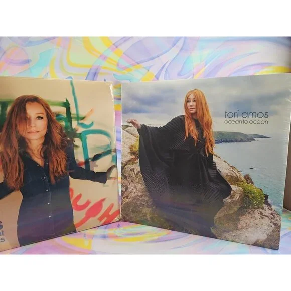 Lot of 2 Tori Amos Records (New): Ocean to Ocean, Unrepentant Geraldines Deluxe